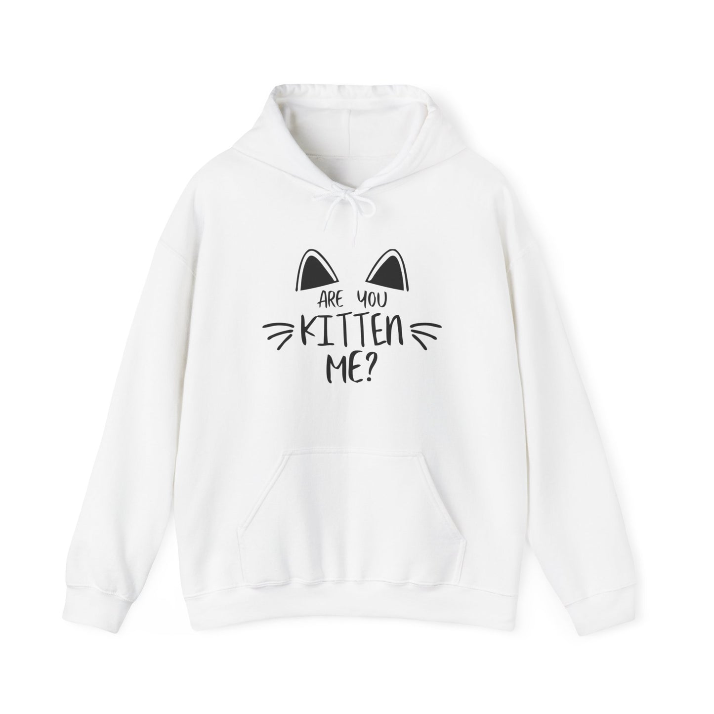 Are You Kitten Me / Gift and Party Hoodie / Kitty / Cat unisex heavy blend hooded sweatshirt