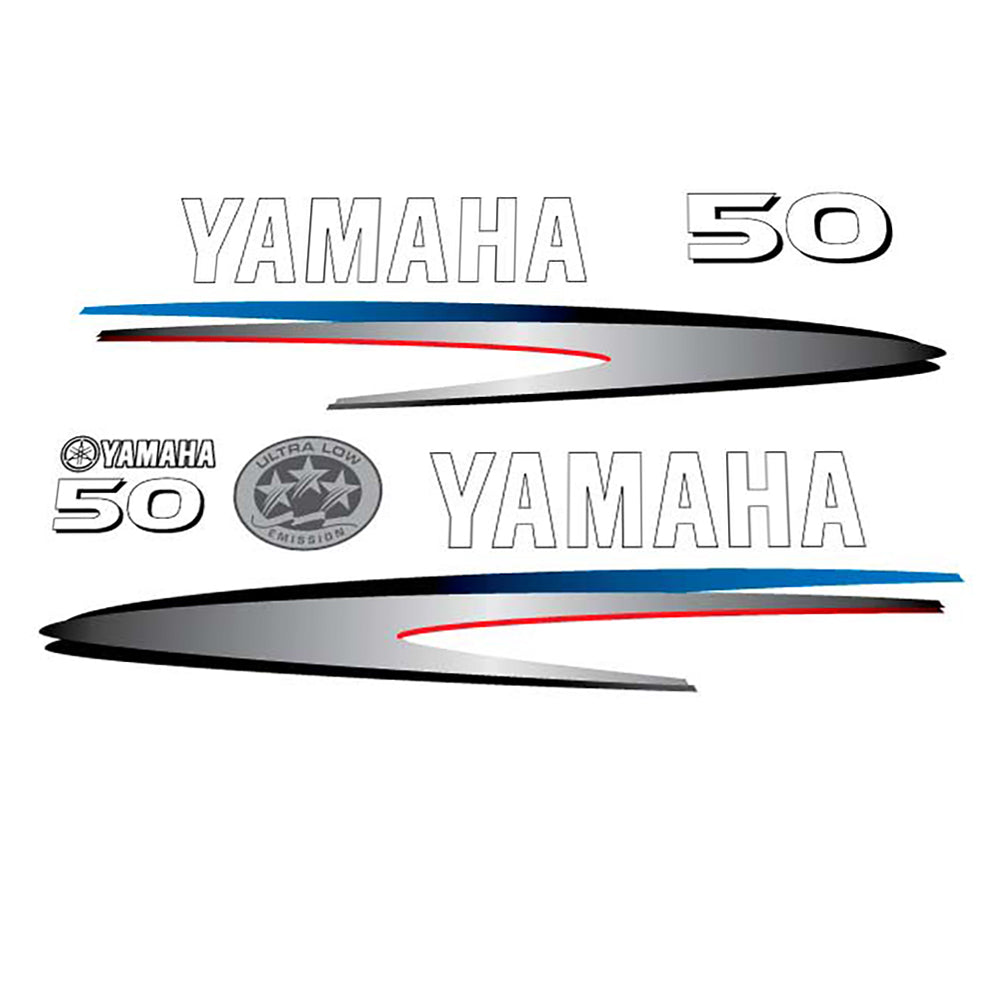 Yamaha 50 FOUR S.2002-2006 Decal (Sticker) Set replacement decal set