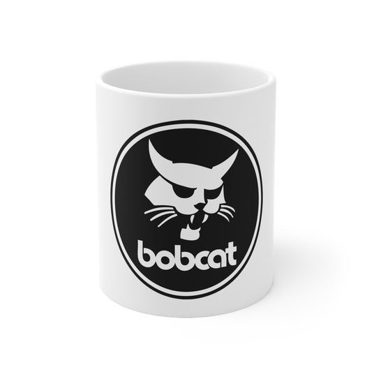 Bobcat Heavy Equipment Machinery Ceramic Coffee Mug 11oz