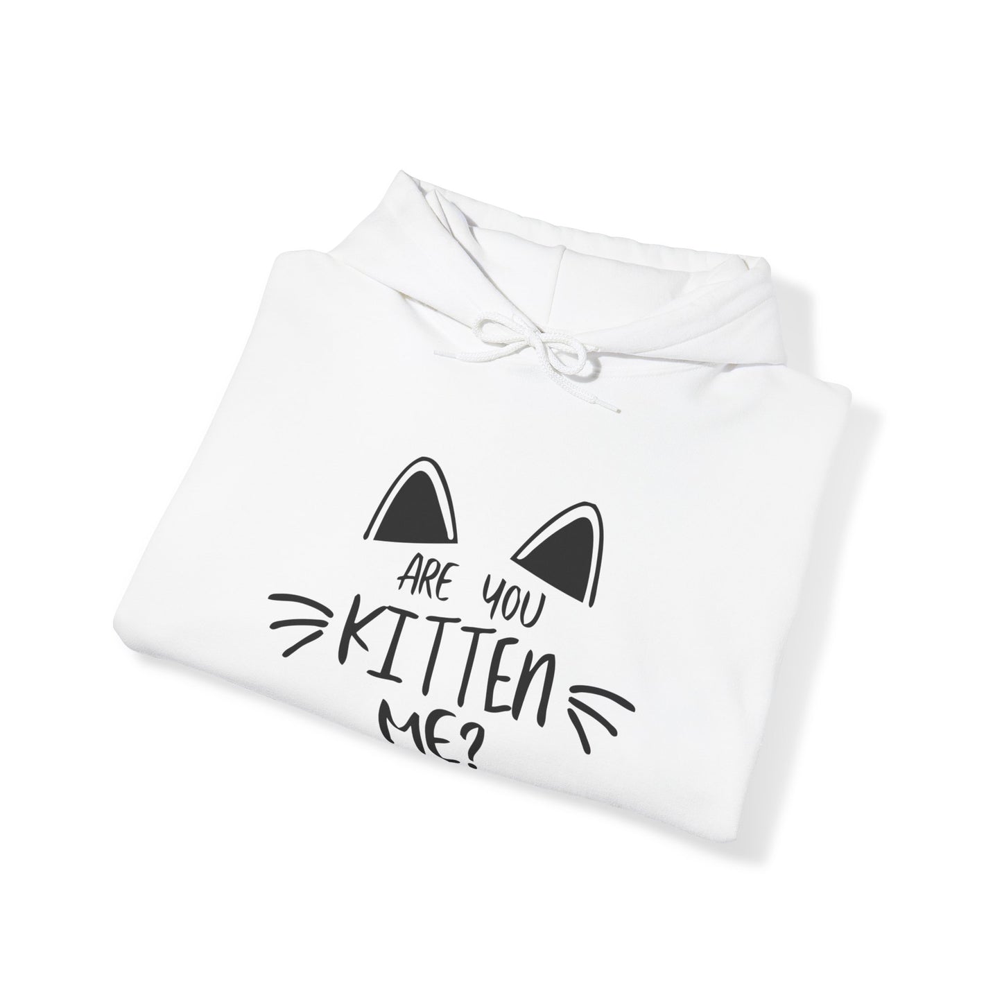 Are You Kitten Me / Gift and Party Hoodie / Kitty / Cat unisex heavy blend hooded sweatshirt