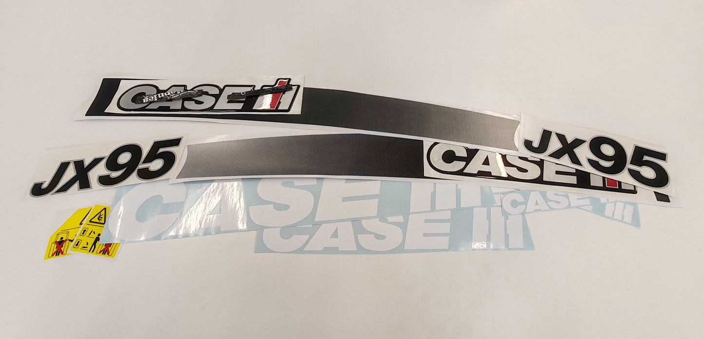 Case JX 95 tractor decal aufkleber adesivo sticker set