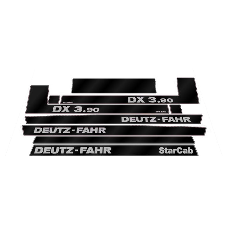 Deutz DX 3.90 Tractor Decal (Aufkleber / Adesivo) Sticker Set replacement decal set