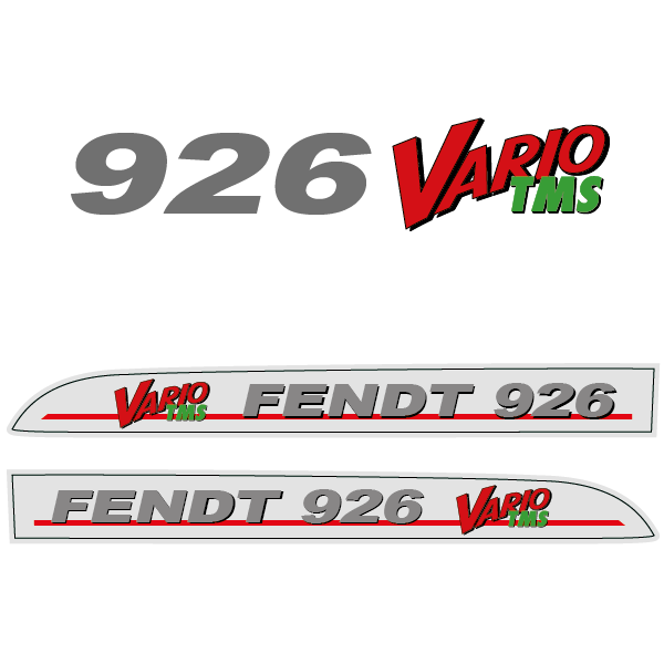 Fendt 926 Vario TMS tractor decal aufkleber adesivo sticker set replacement decal set