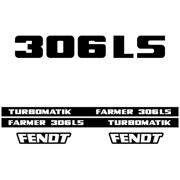 Fendt Farmer 306 LS tractor decal aufkleber adesivo sticker set replacement decal set