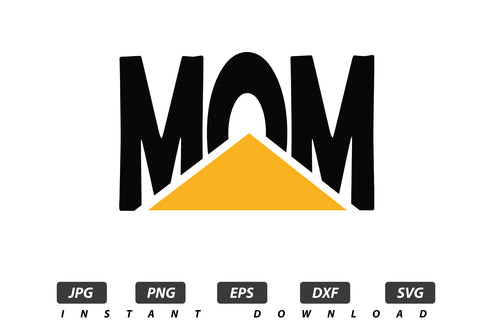 CAT Caterpillar MOM Vector Logo / EPS / SVG / PDF / JPG / PNG Instant Download / Print Cut Template