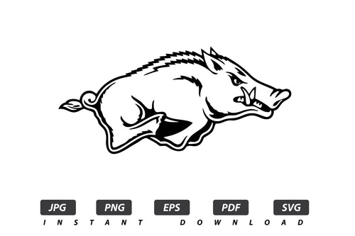 Arkansas Vector Logo / EPS / SVG / PDF / JPG / PNG Instant Download / Print Cut Template