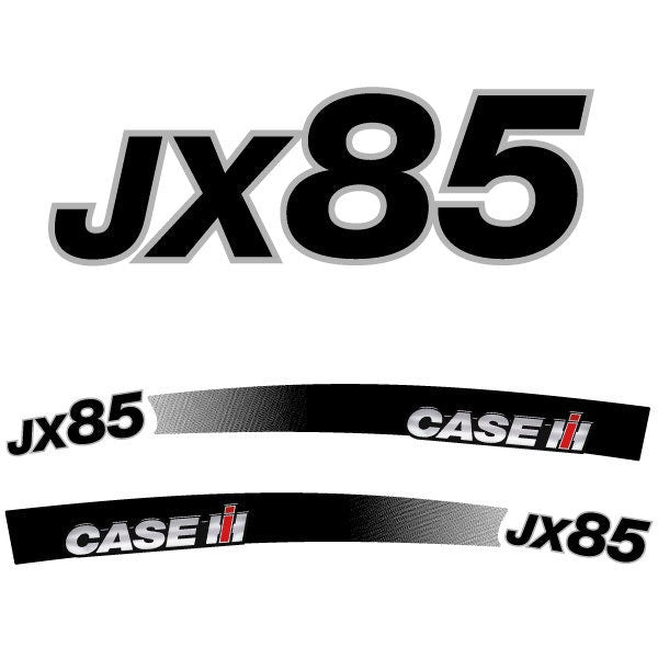 Case JX 85 Aftermarket Replacement Tractor Decal (Sticker) Set replacement decal set