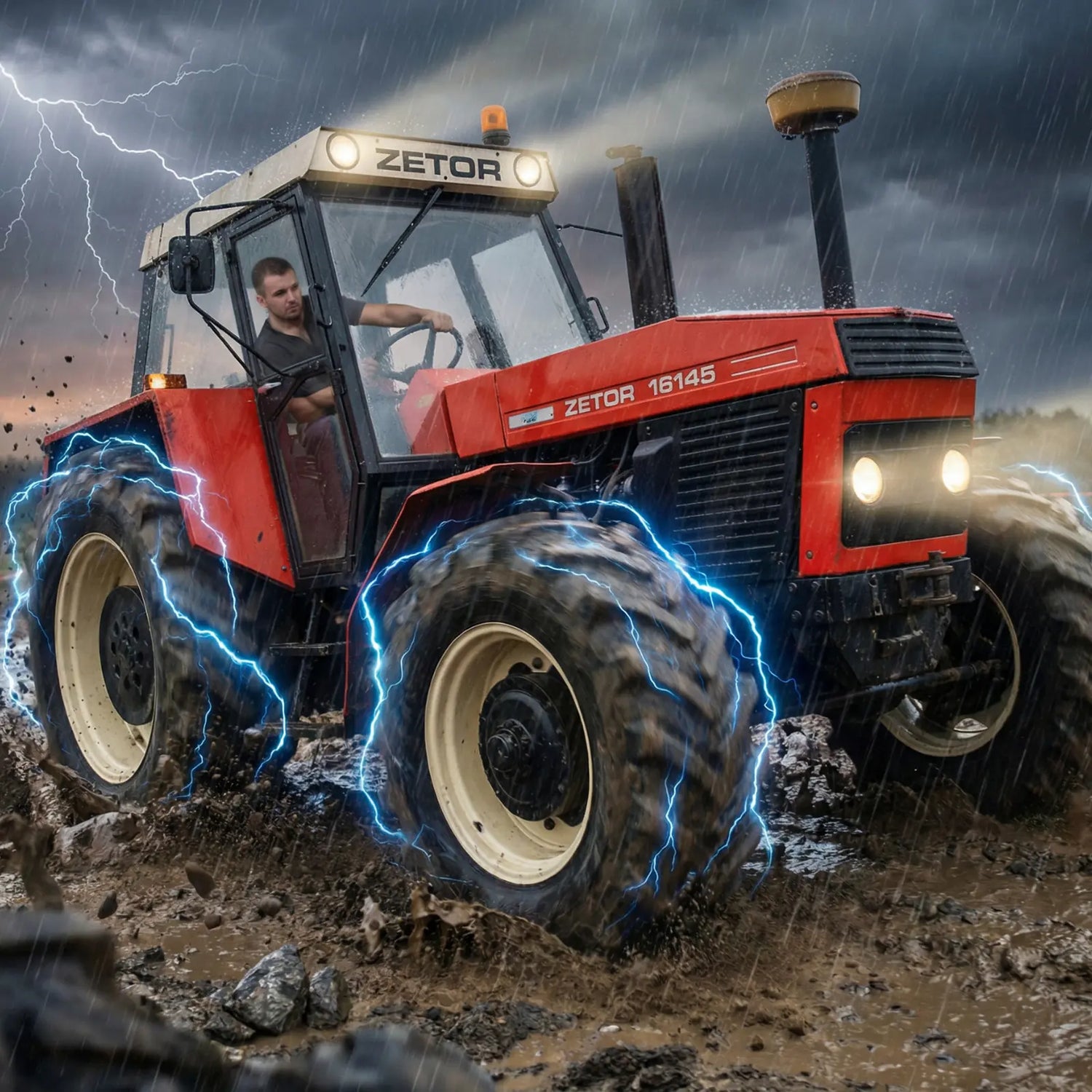 Zetor Tractor Decals