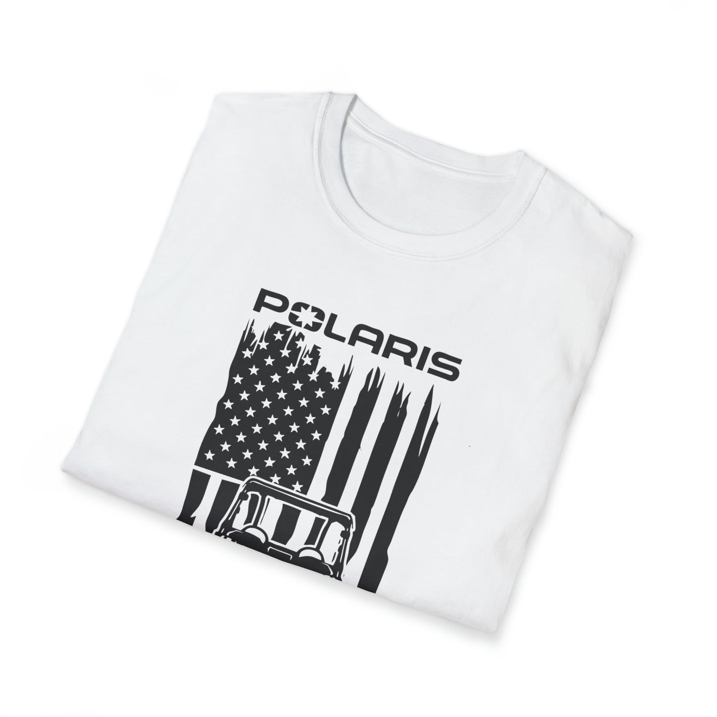 Polaris RzR Vintage Black US Flag T-shirt / Unisex Soft Style / Gift Tee