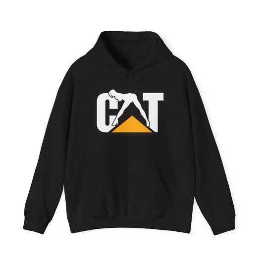 Cat Caterpillar Striper Hoodie / Gift for CAT lover