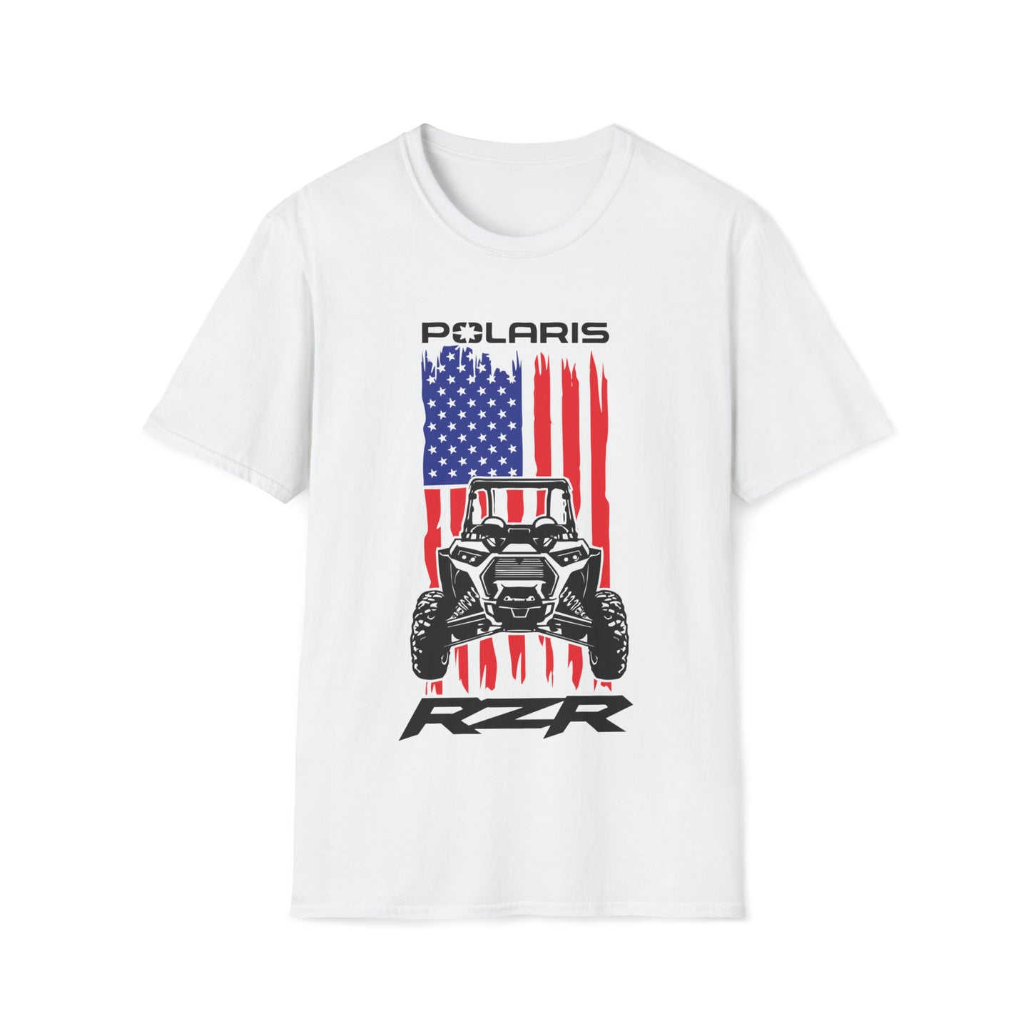 Polaris RzR Vintage US Flag T-shirt / Unisex Soft Style / Gift Tee