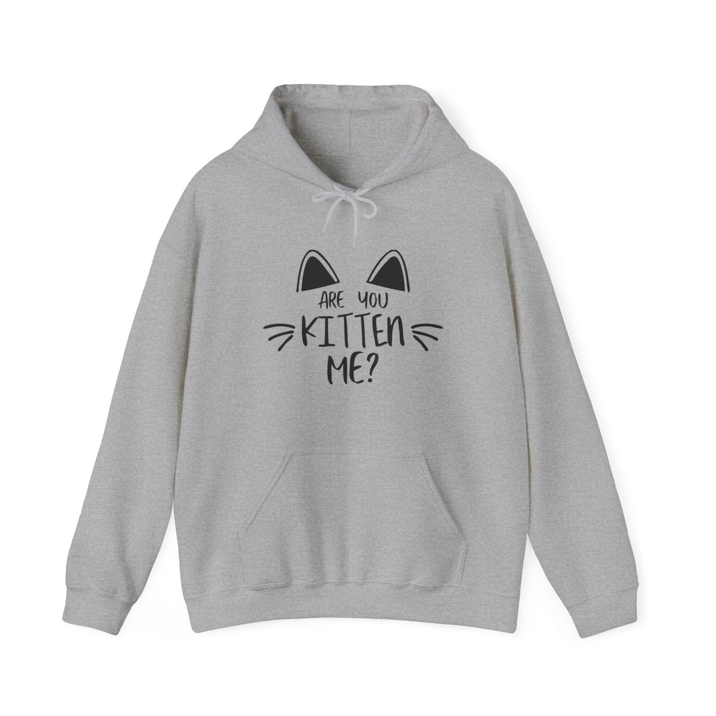 Are You Kitten Me / Gift and Party Hoodie / Kitty / Cat unisex heavy blend hooded sweatshirt