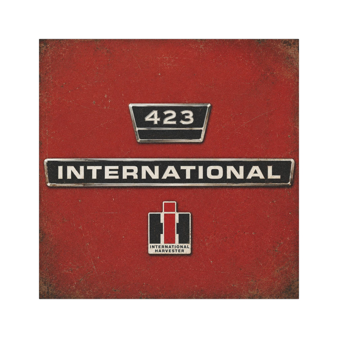 International Harvester 423 Vintage Tractor Magnet