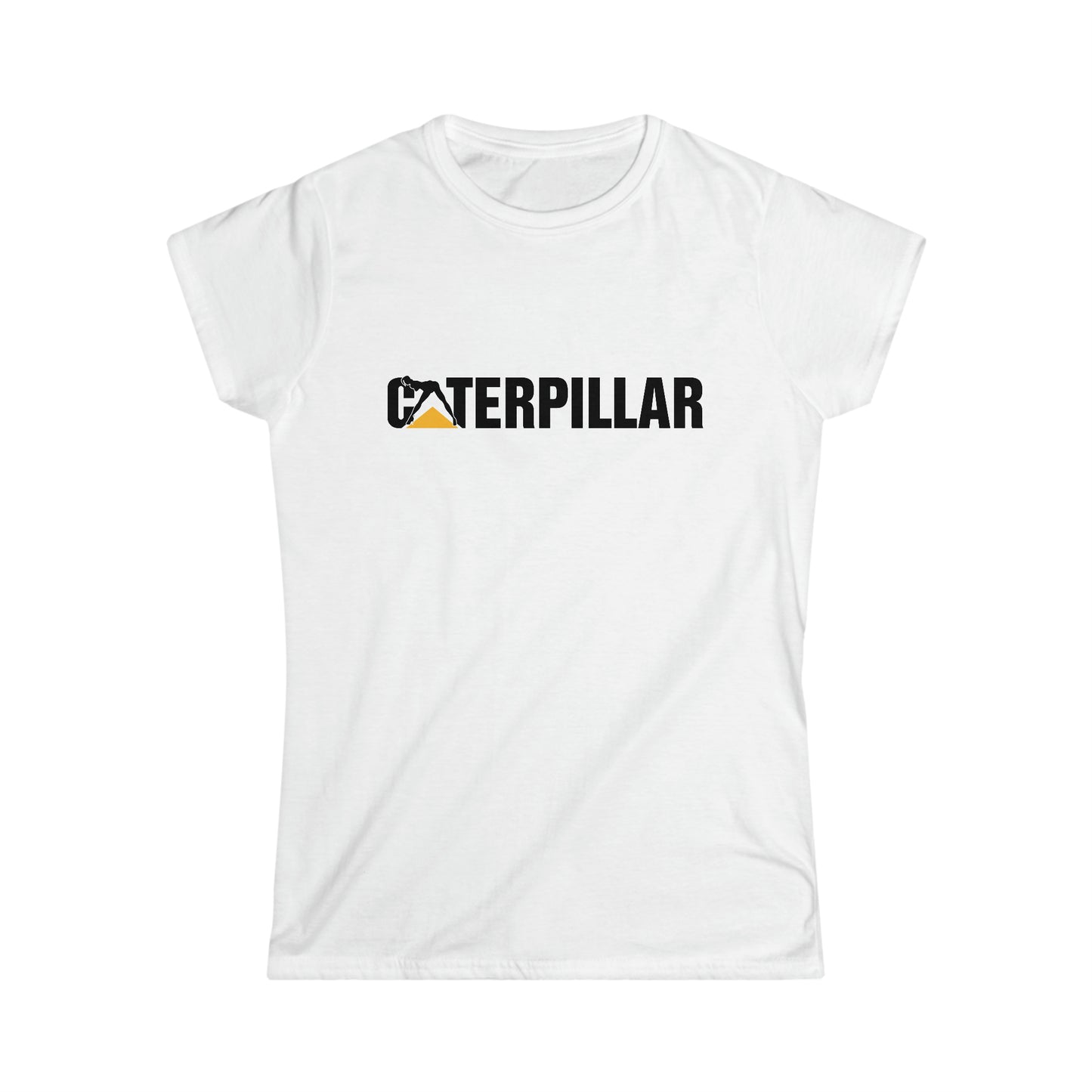 Cat Caterpillar Women's Soft Style T-Shirt / Black & White version / Gift