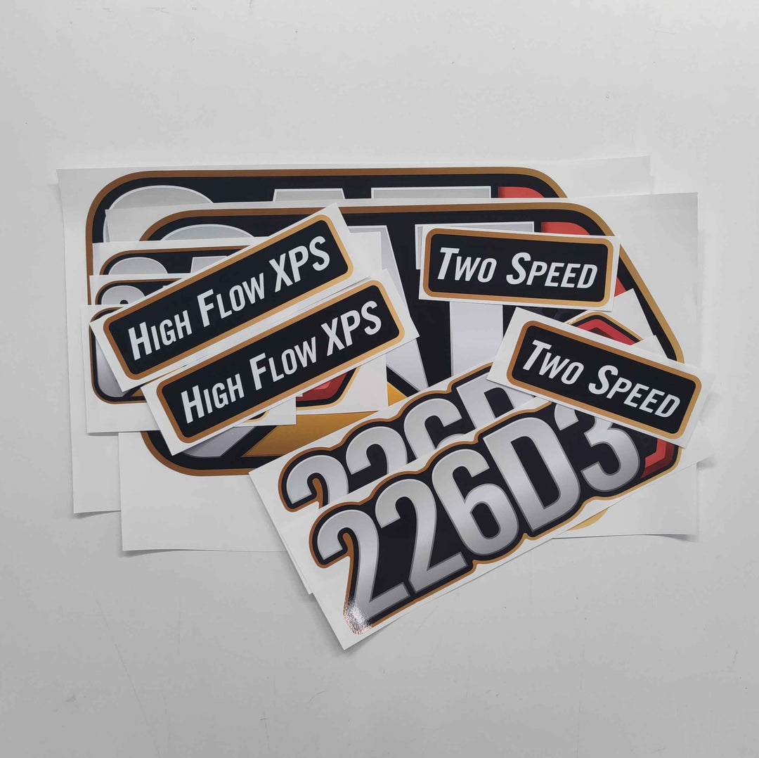 CAT Caterpillar 232D3 Replacement Decal Skid Steer Loader Set
