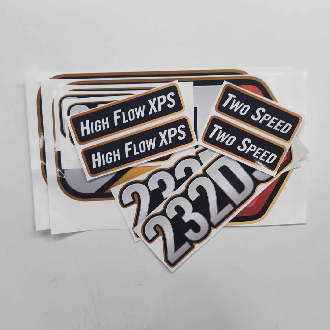 CAT Caterpillar 236D3 Replacement Decal Skid Steer Loader Set