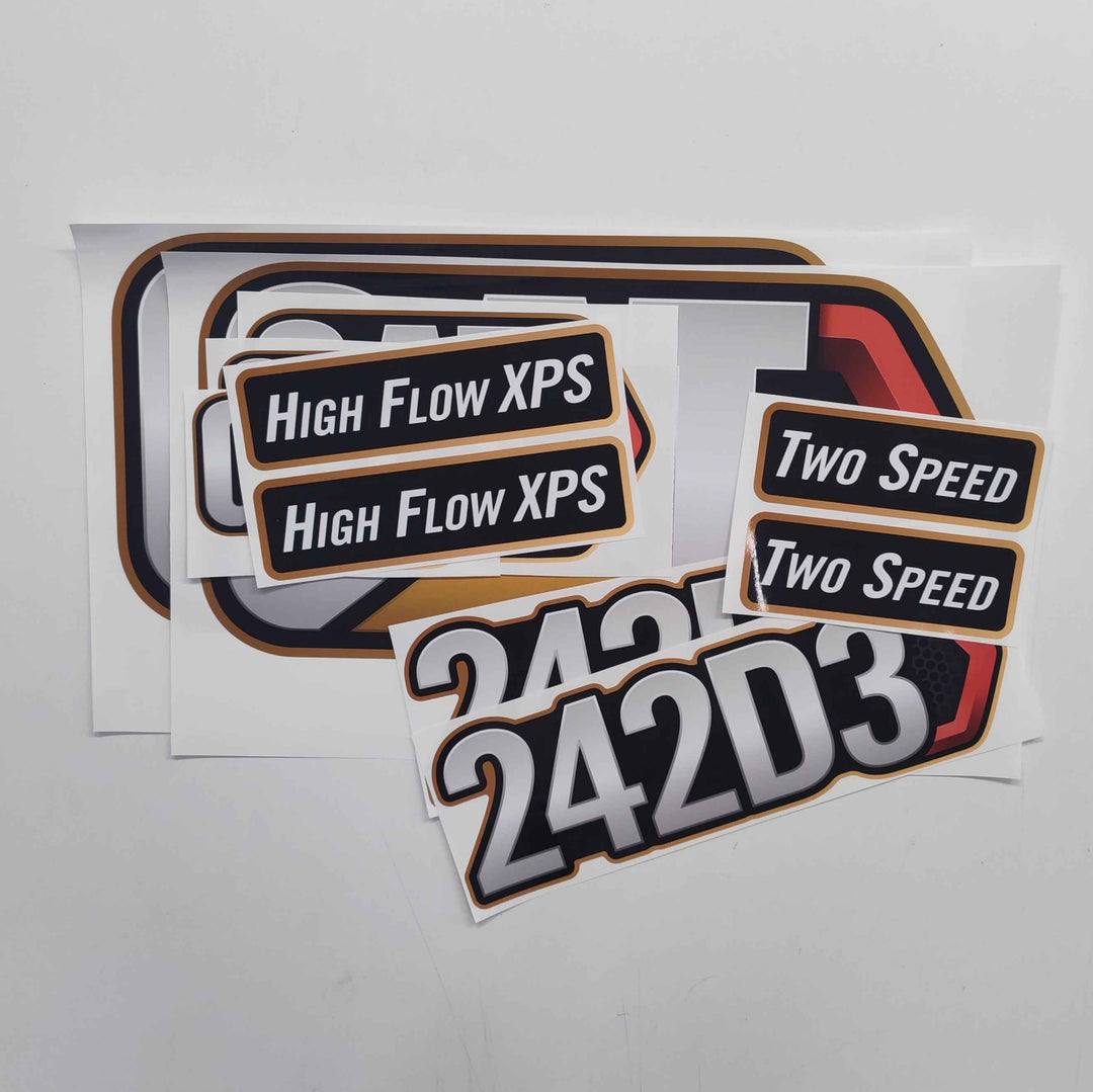 CAT Caterpillar 242D3 Replacement Decal Skid Steer Loader Set