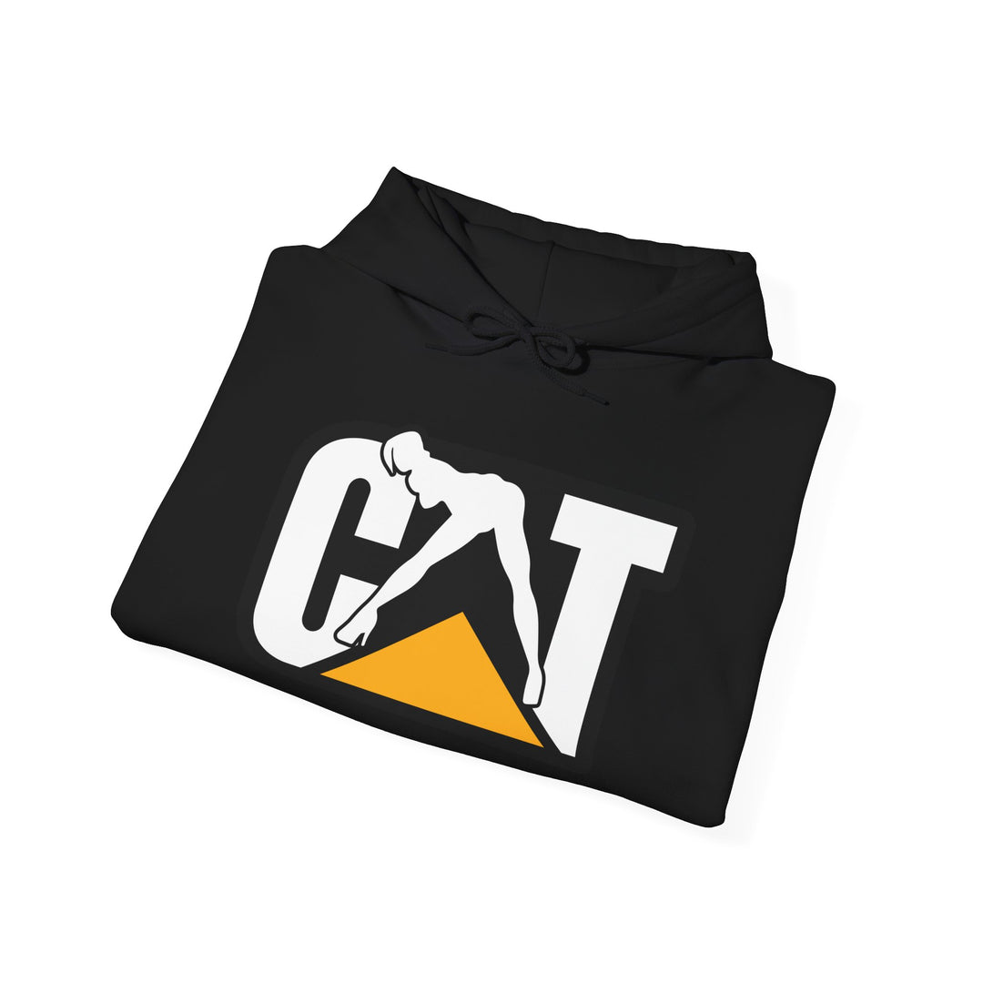 Cat Caterpillar Striper Hoodie / Gift for CAT lover