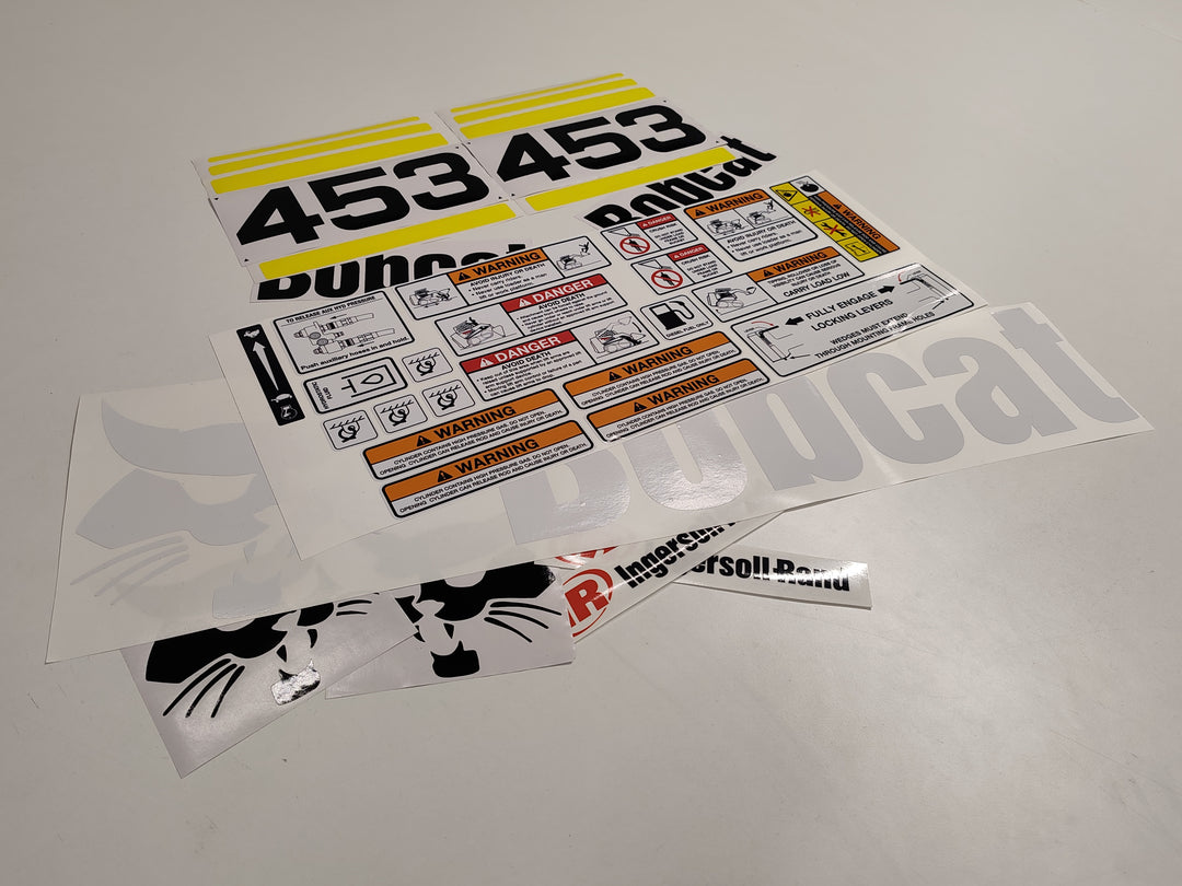 Bobcat 453 Loader Aftermarket Decal  Aufkleber  Adesivo  Sticker  Replacement Set