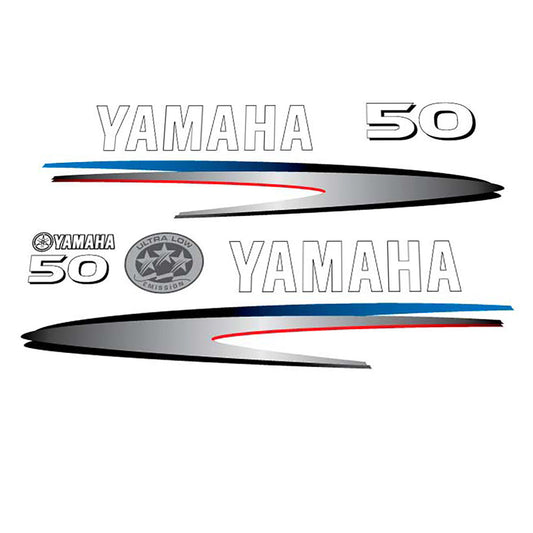Yamaha 50 FOUR S.2002-2006 Decal (Sticker) Set replacement decal set