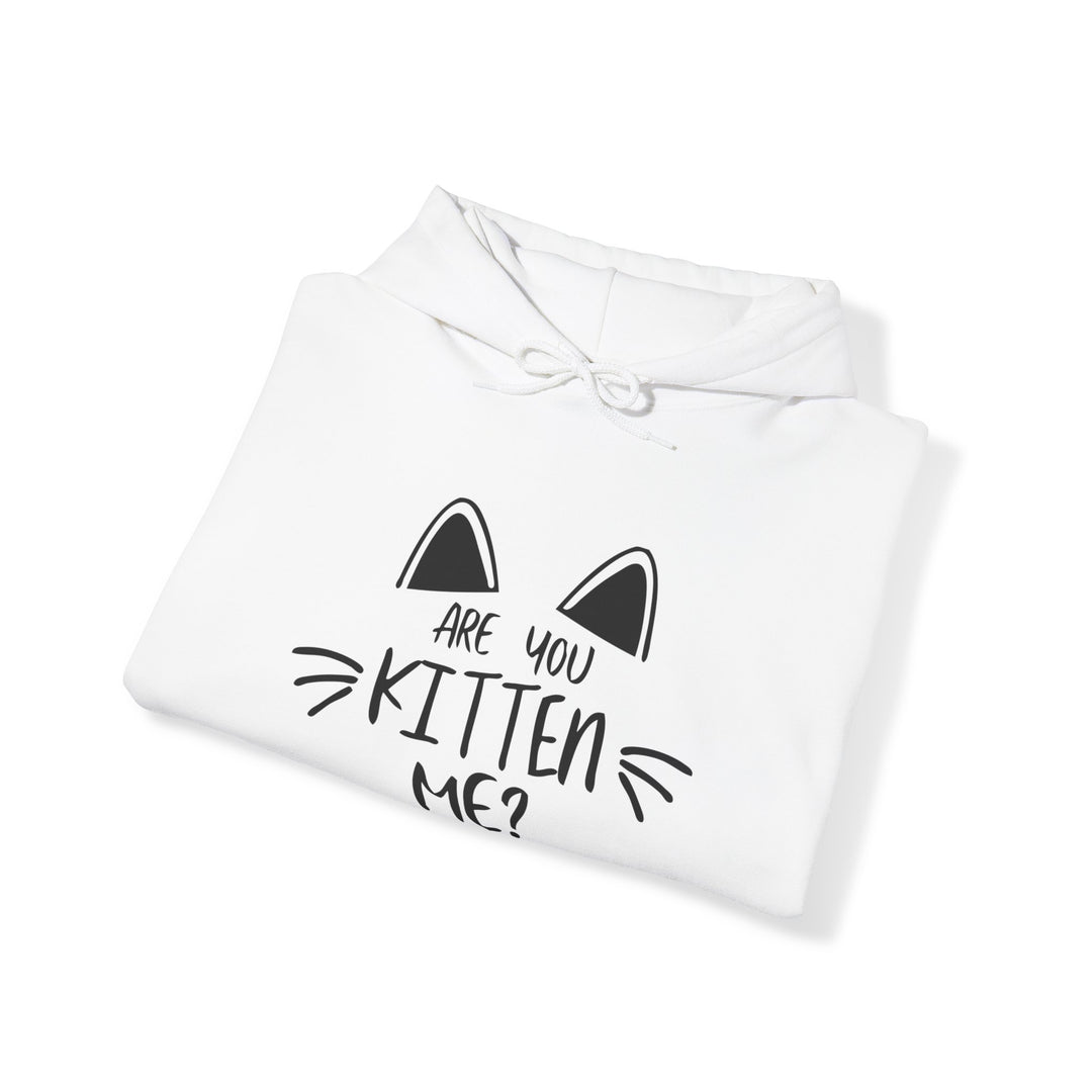 Are You Kitten Me / Gift and Party Hoodie / Kitty / Cat unisex heavy blend hooded sweatshirt