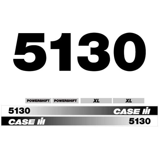 Case 5130 tractor decal aufkleber adesivo sticker set replacement decal set