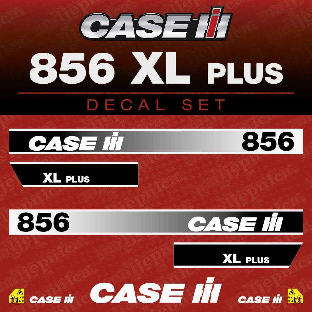 Case International 1255 (A) Aftermarket Replacement Tractor Decal (Sticker) Set