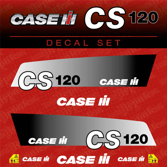 Case CS 130 (1998) tractor decal (aufkleber adesivo) sticker set (Copy)