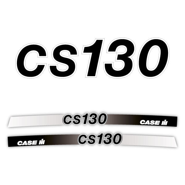 Case CS 130 tractor decal aufkleber adesivo sticker set replacement decal set
