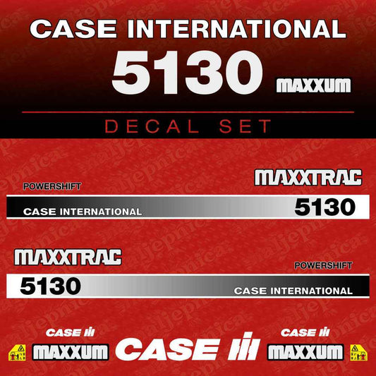 Case International 5140 Maxxum Aftermarket Replacement Tractor Decal (Sticker) Set (Copy)