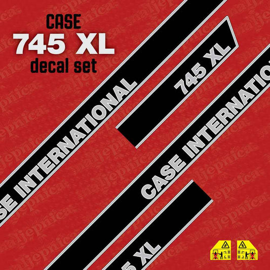 Case International 795 XL Aftermarket Replacement Tractor Decal (Sticker) Set