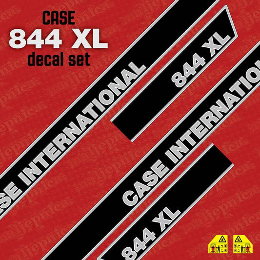 Case International 845 XL Aftermarket Replacement Tractor Decal (Sticker) Set