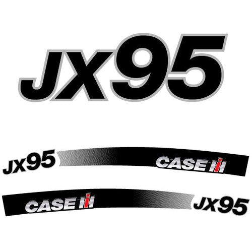 Case JX 95 tractor decal aufkleber adesivo sticker set replacement decal set