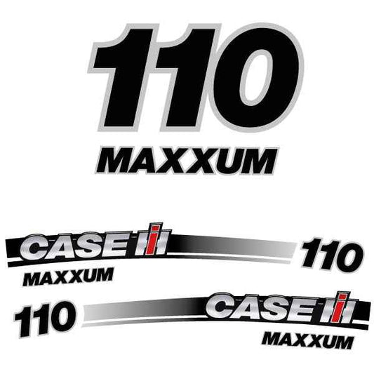 Case Maxxum 110 tractor decal (aufkleber adesivo) sticker set (Copy)