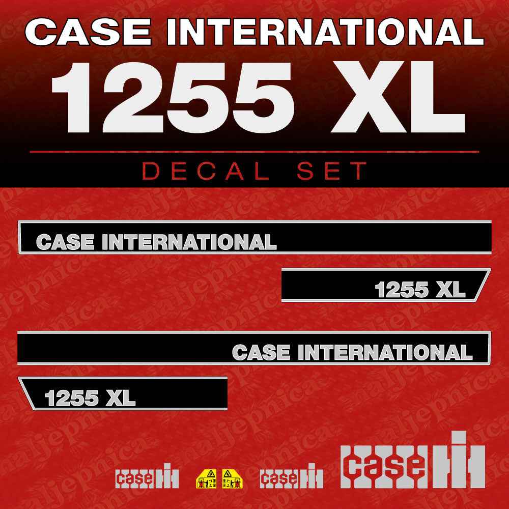 Case International 1455 Aftermarket Replacement Tractor Decal (Sticker) Set (Copy)