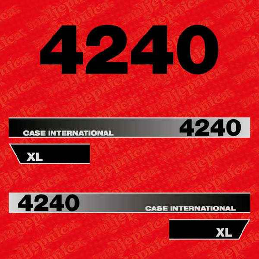 Case International 4240 XL Aftermarket Replacement Tractor Decal (Sticker) Set (Copy)