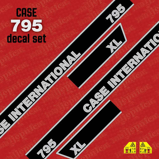 Case International 844 XL Aftermarket Replacement Tractor Decal (Sticker) Set