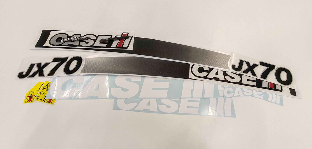 Case JX 70 3D Resin Aftermarket Replacement Tractor Decal (Sticker) Set