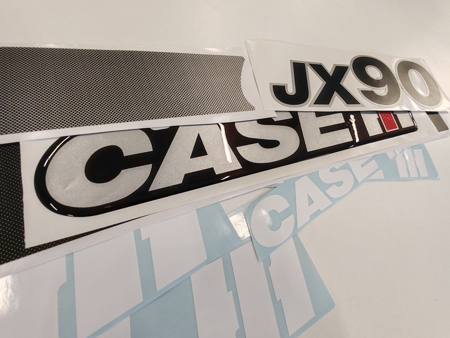 Case JX 90 3D Resin Aftermarket Replacement Tractor Decal (Sticker) Set