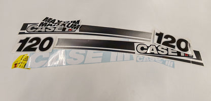 Case Maxxum 120 tractor decal (aufkleber adesivo) sticker set