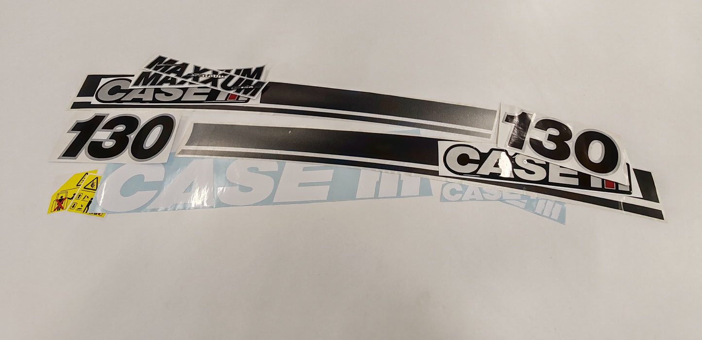 Case Maxxum 130 tractor decal (aufkleber adesivo) sticker set