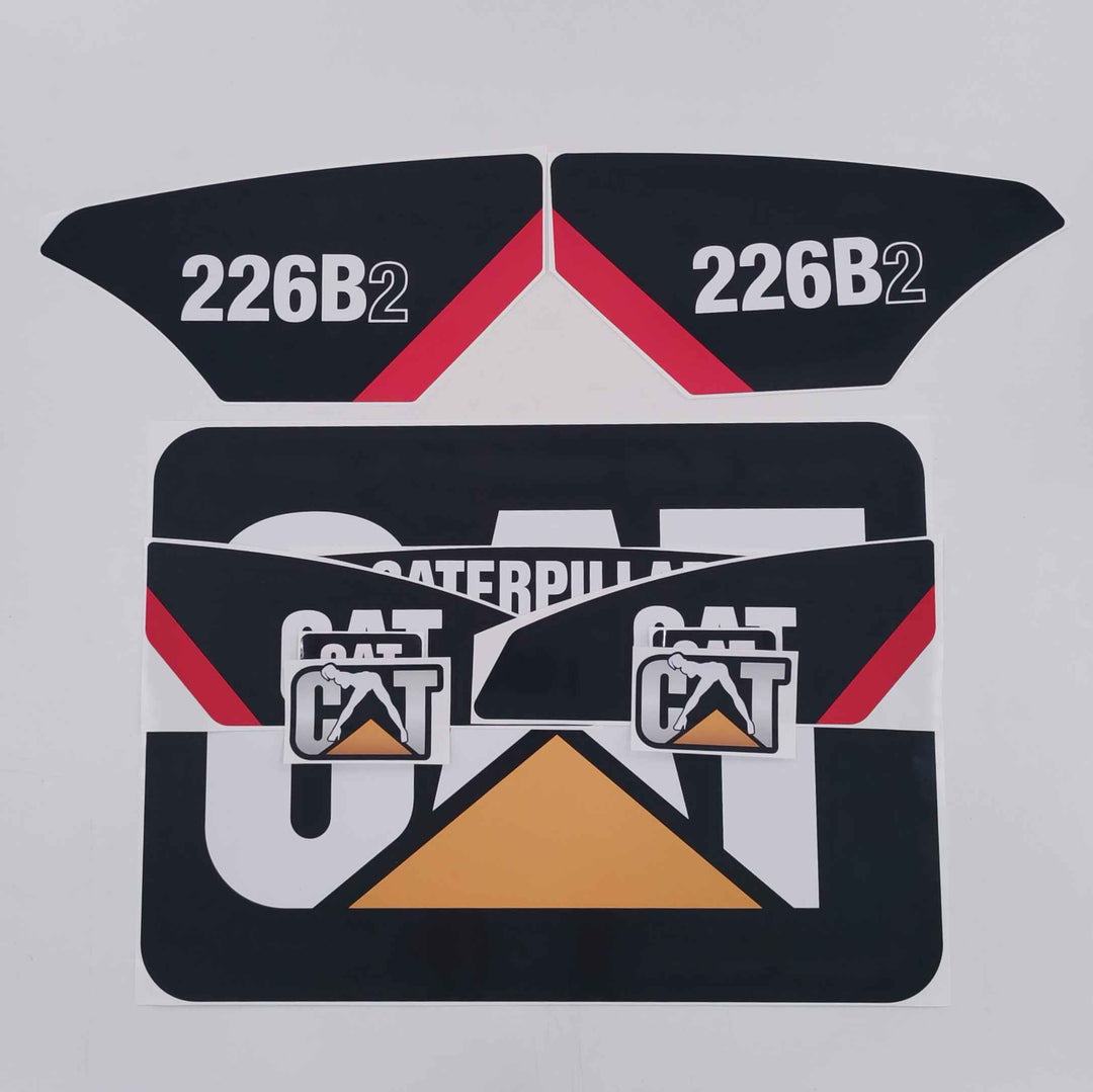 CAT Caterpillar 232B2 Replacement Decal Skid Steer Loader Set
