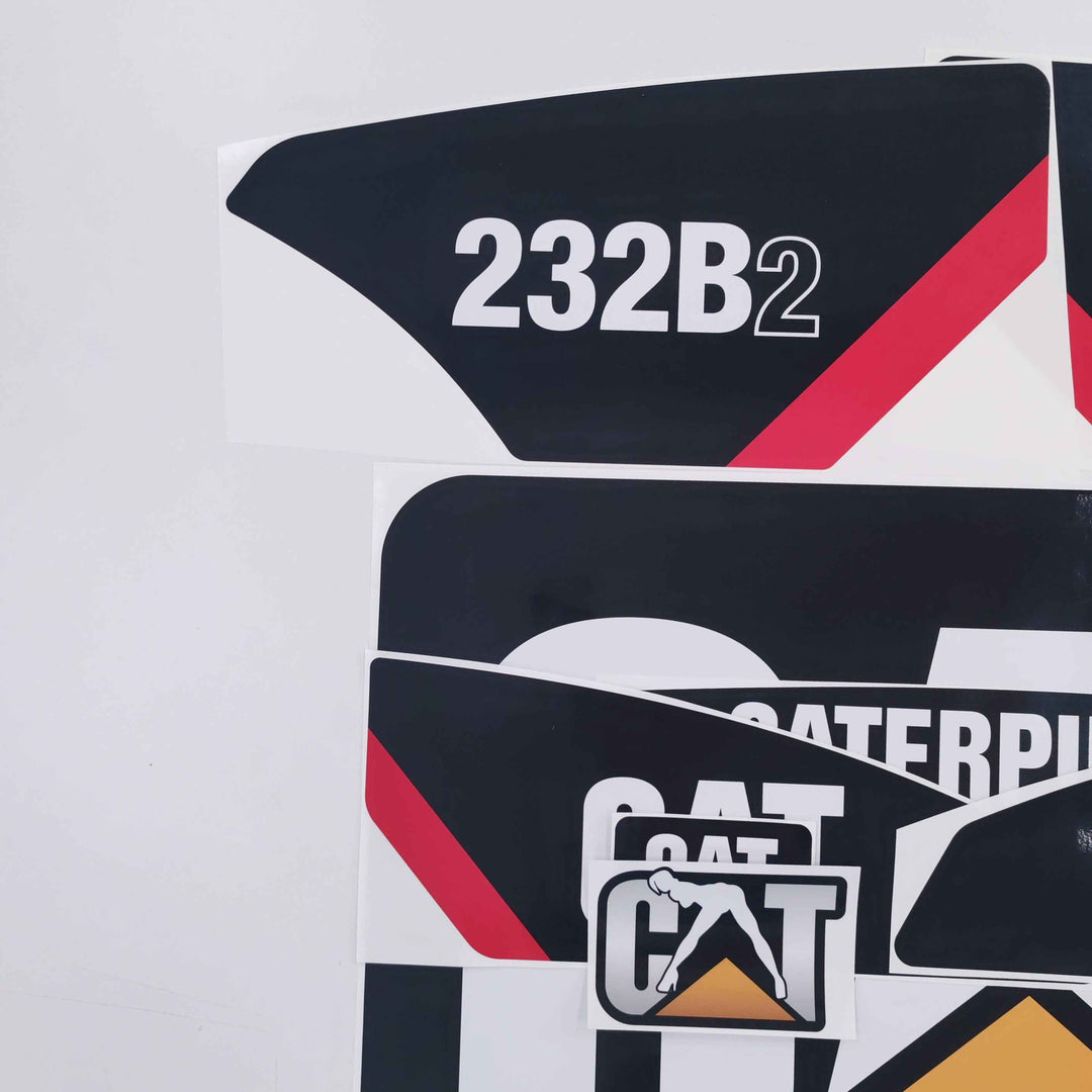 CAT Caterpillar 236B2 Replacement Decal Skid Steer Loader Set