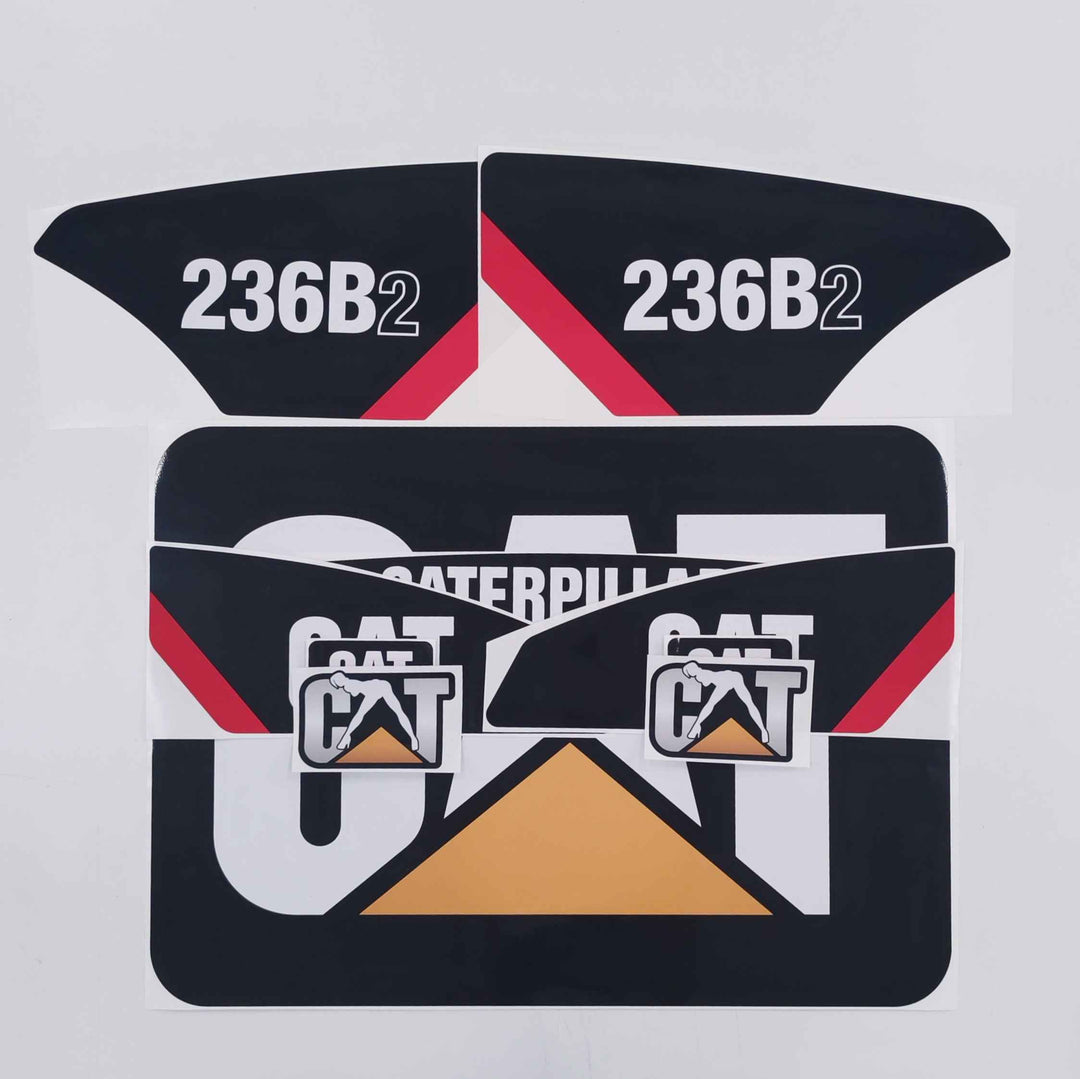 CAT Caterpillar 242B2 Replacement Decal Skid Steer Loader Set