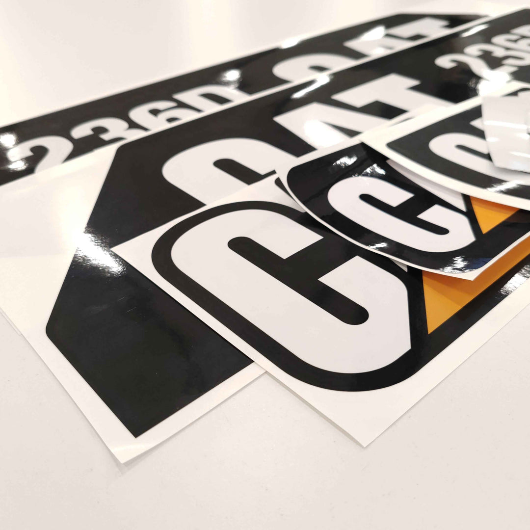 CAT Caterpillar 246D Replacement Decal Skid Steer Loader Set