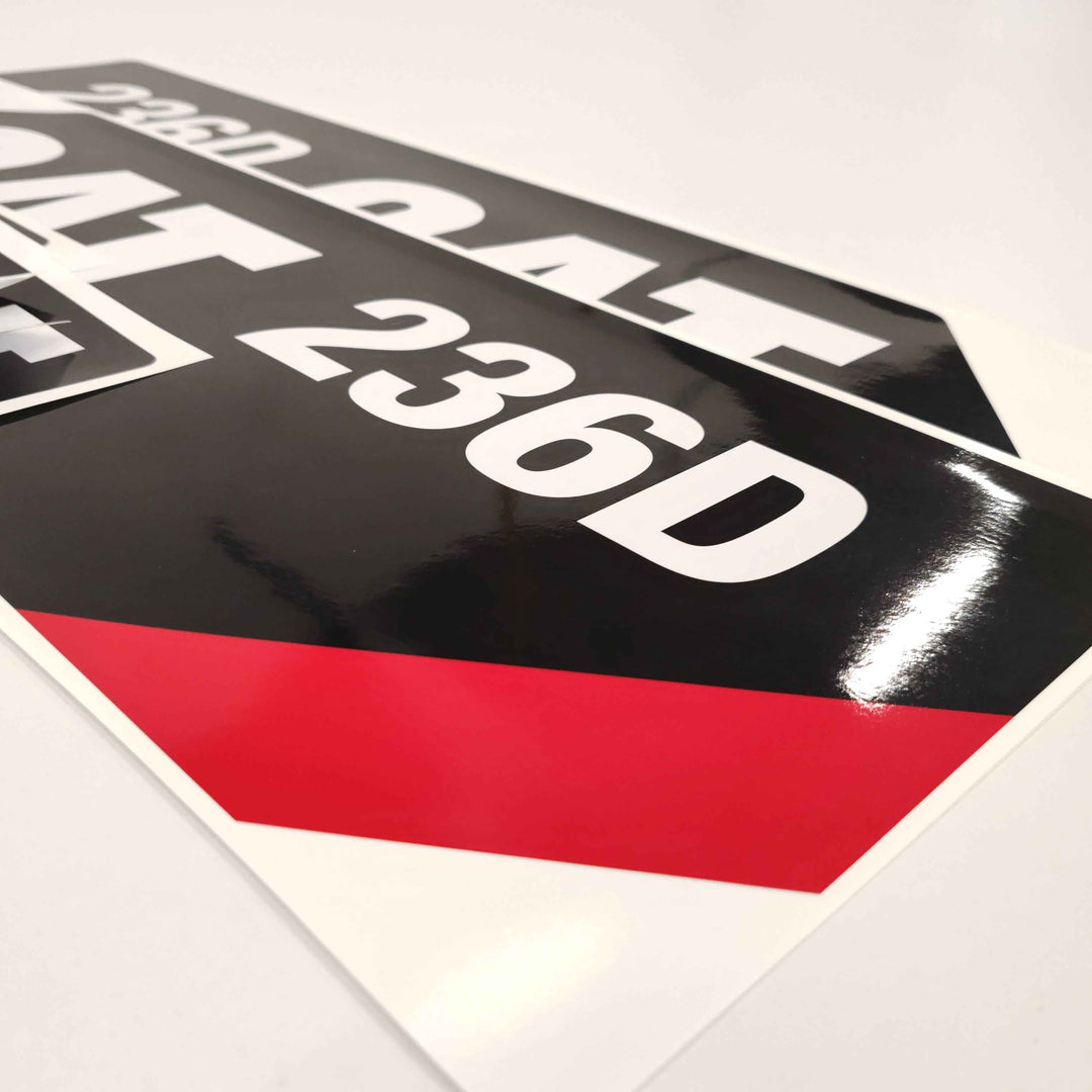 CAT Caterpillar 246D Replacement Decal Skid Steer Loader Set