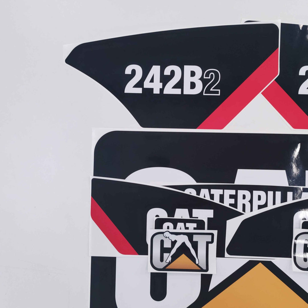 CAT Caterpillar 247B2 Replacement Decal Skid Steer Loader Set
