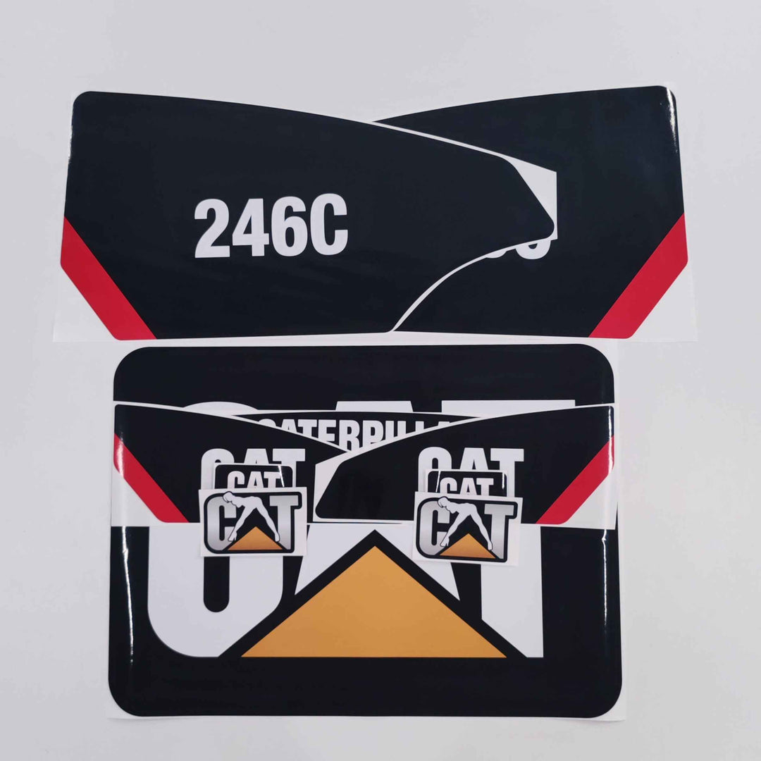 CAT Caterpillar 256C / HFX / TS Replacement Decal Skid Steer Loader Set