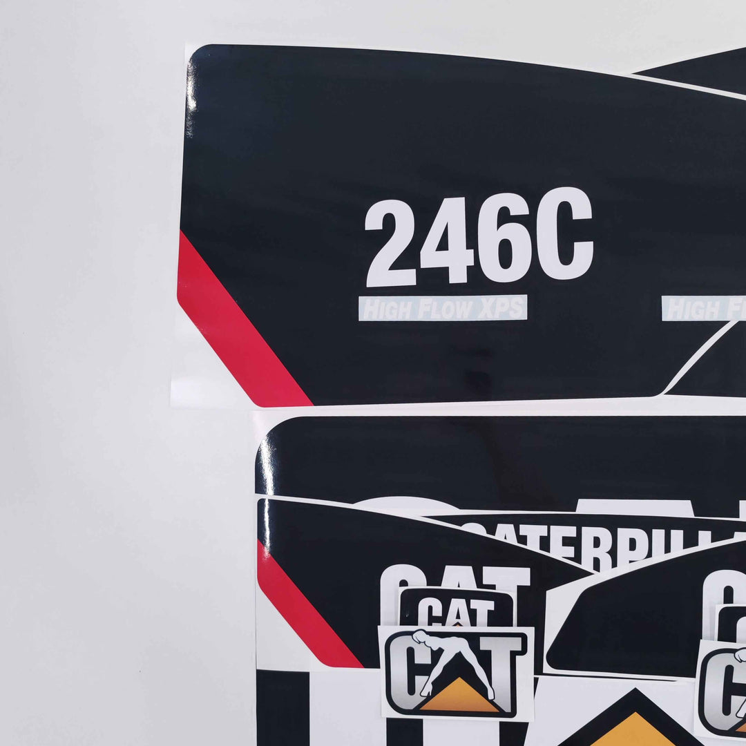 CAT Caterpillar 256C / HFX / TS Replacement Decal Skid Steer Loader Set
