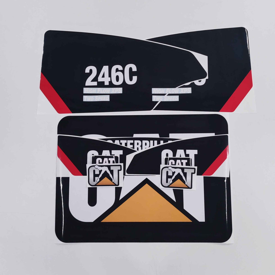 CAT Caterpillar 256C / HFX / TS Replacement Decal Skid Steer Loader Set